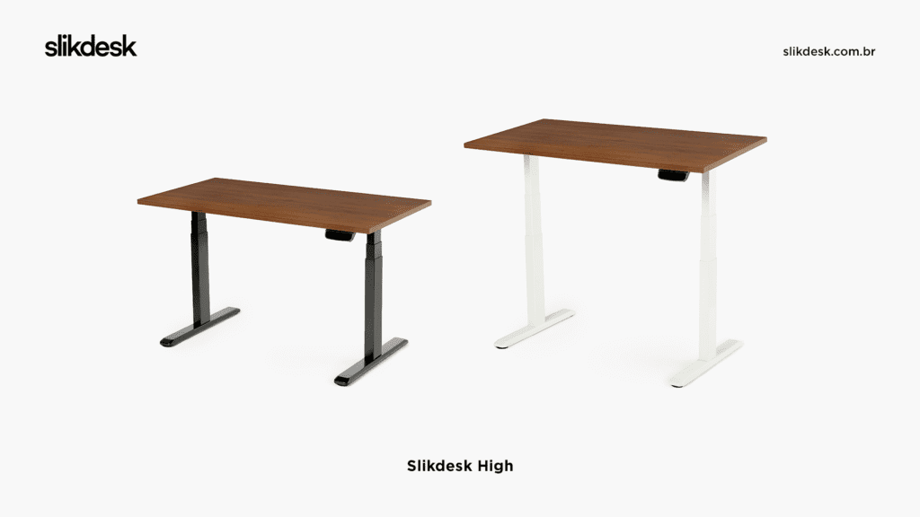 Mesa Slikdesk High com Regulagem de Altura