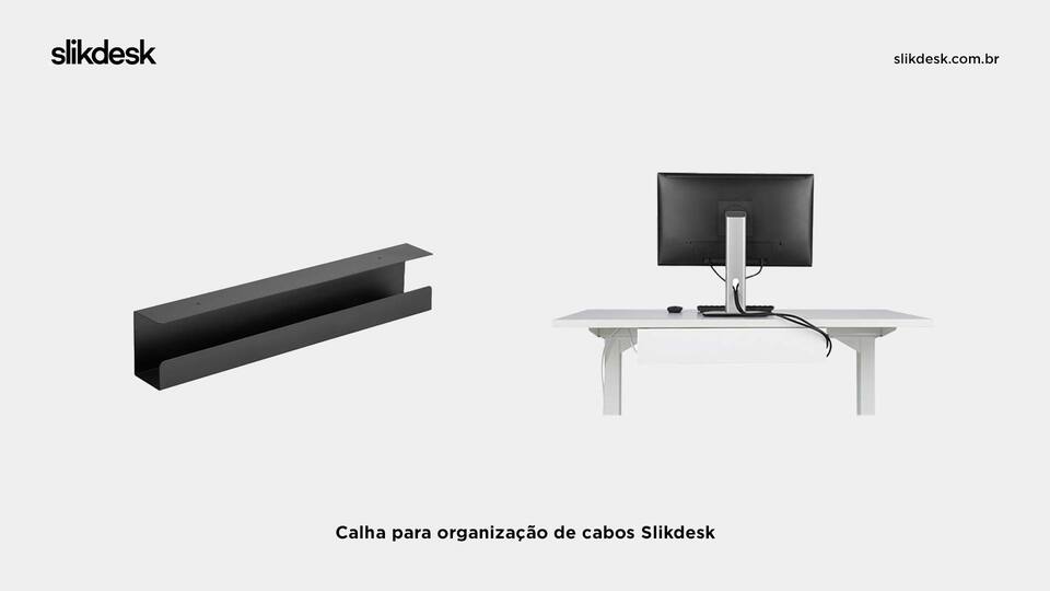 Calha Organizadora de Cabos