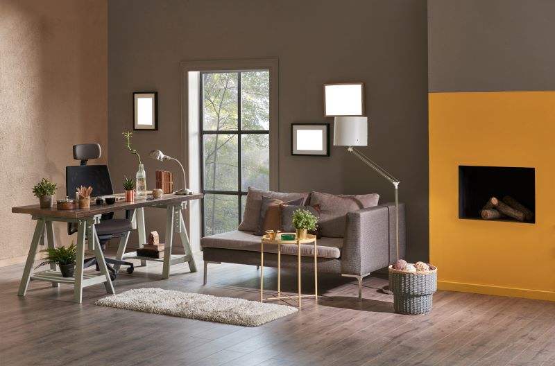 Sala com uma iluminação adequada