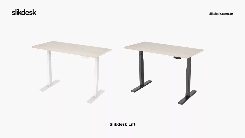 Slikdesk Lift: perfeita para quem dá preferência a opções resistentes, robustas e com tecnologia surpreendente.